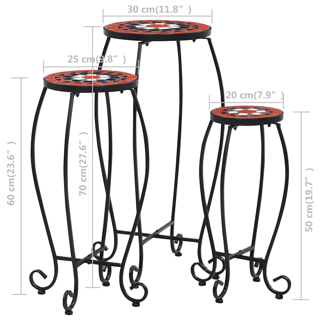8719883733548_g_en_hd_7 vidaXL Mosaic Tables 3 pcs Terracotta and White Ceramic - Image 8