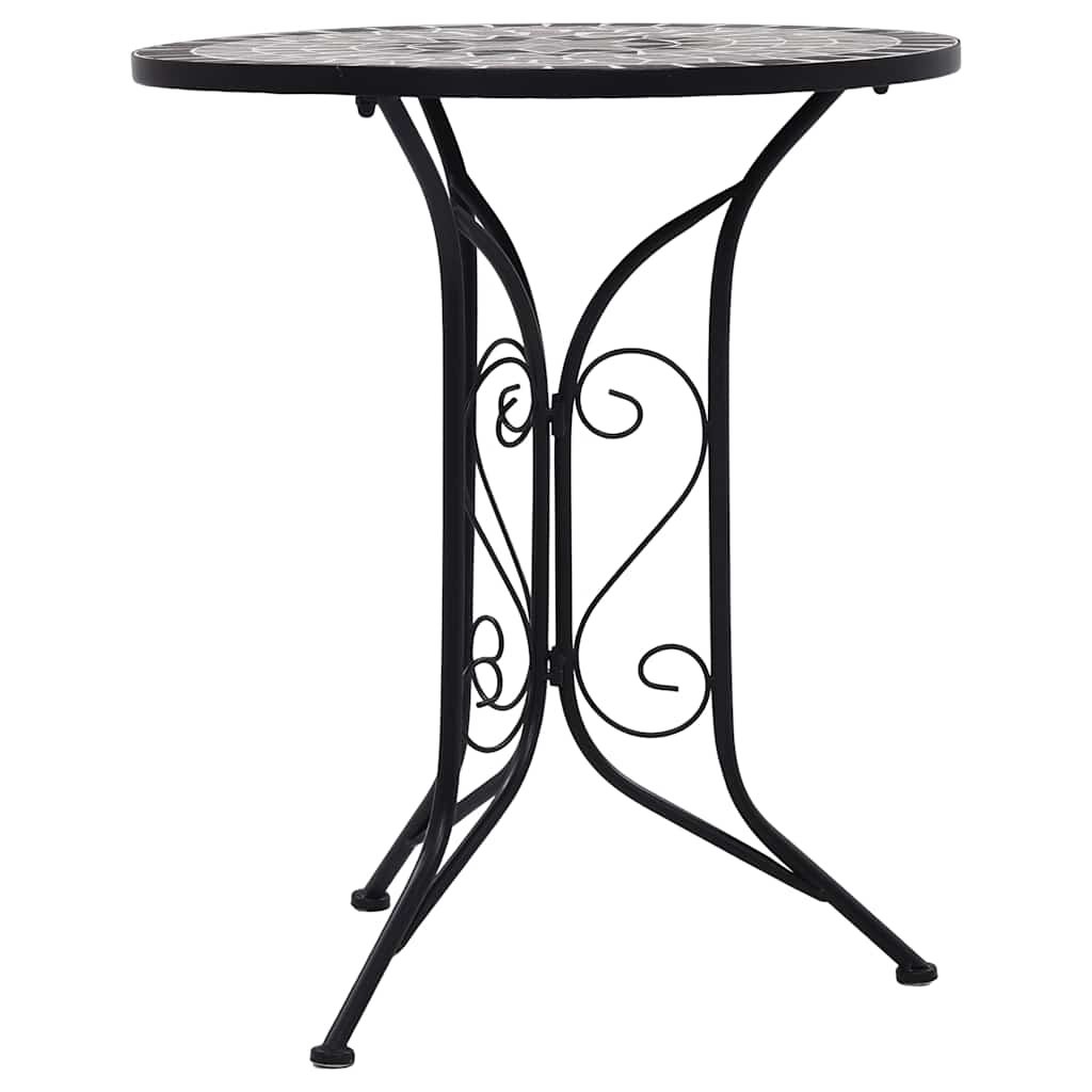 8719883733654_g_en_hd_2 vidaXL Mosaic Bistro Table Grey 61cm Ceramic - Image 3