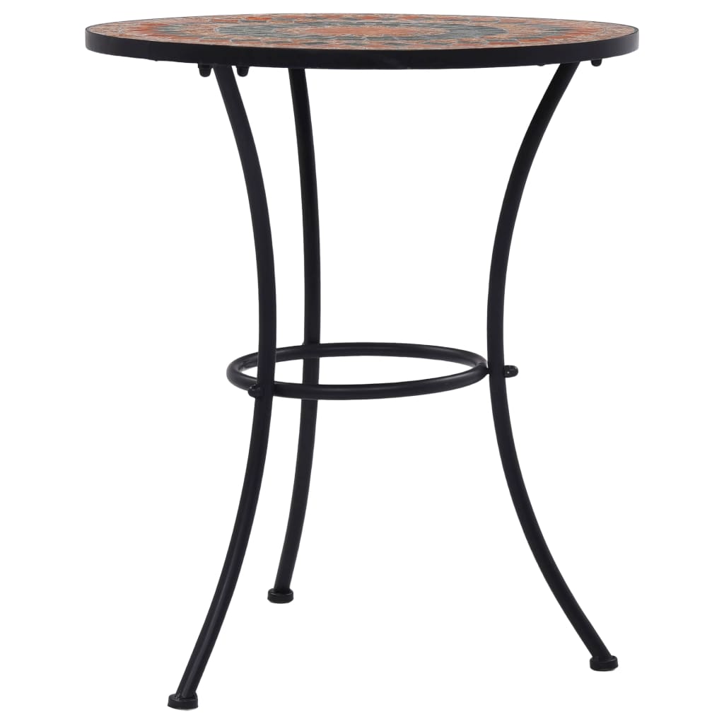 8719883733678_g_en_hd_1 vidaXL Mosaic Bistro Table Orange/Grey 60cm Ceramic - Image 2
