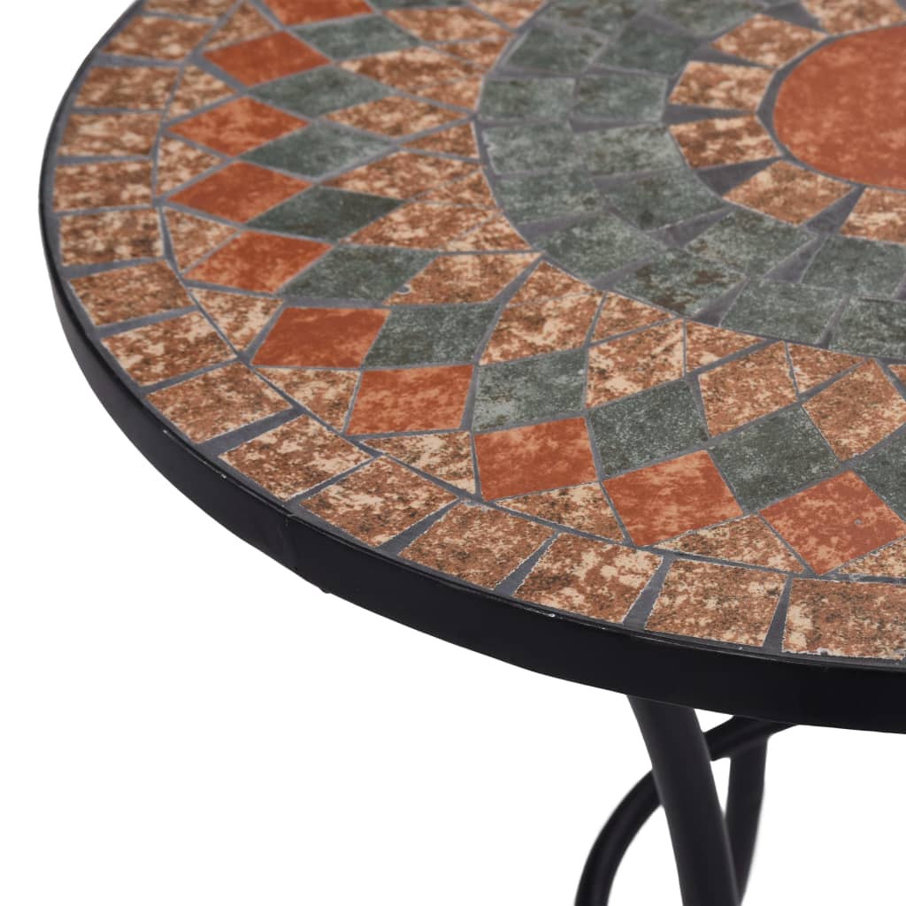 8719883733678_g_en_hd_3 vidaXL Mosaic Bistro Table Orange/Grey 60cm Ceramic - Image 4