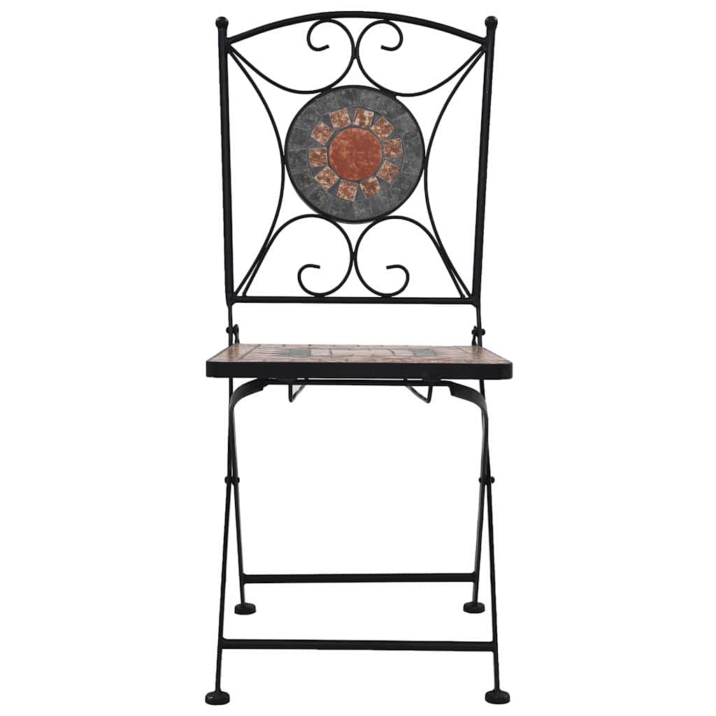 8719883733685_g_en_hd_2 vidaXL Mosaic Bistro Chairs 2 pcs Orange/Grey - Image 3