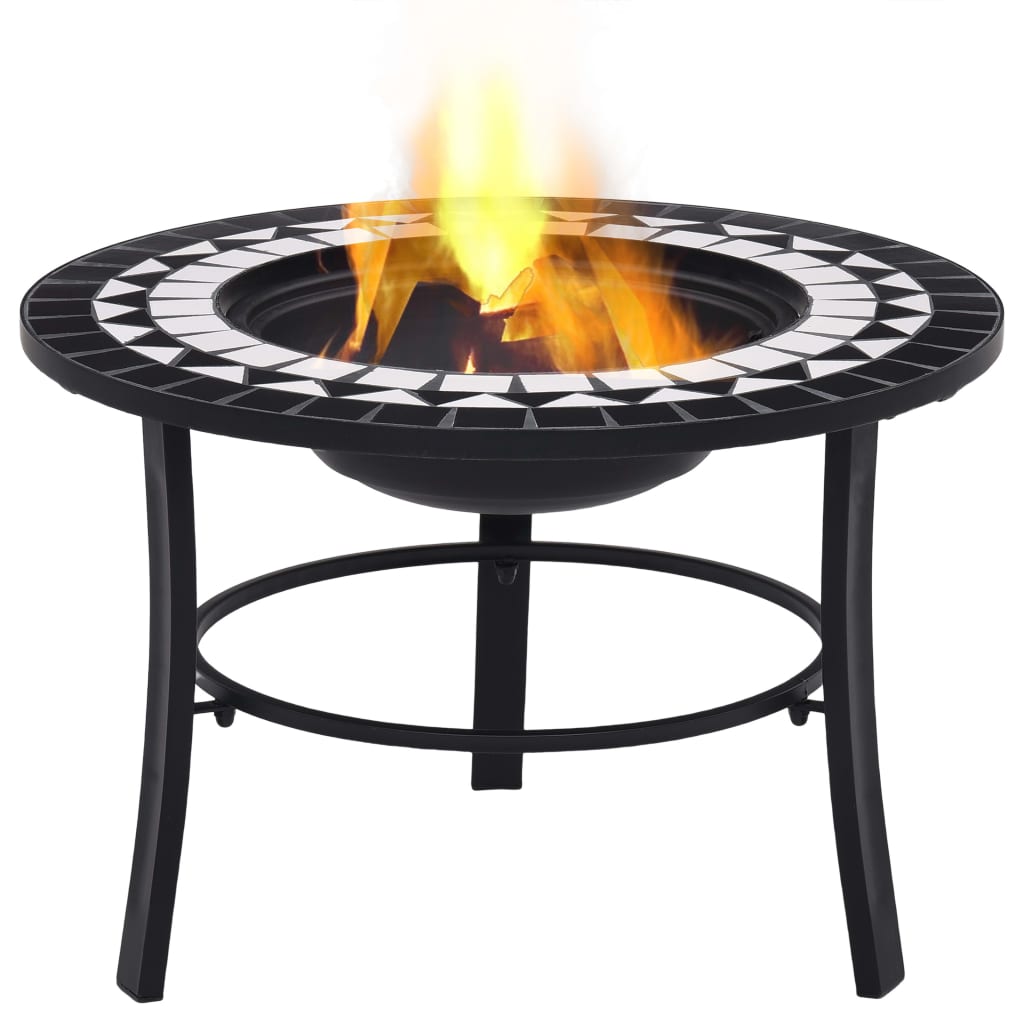 8719883733715_g_en_hd_1 vidaXl Mosaic Fire Pit Black and White 68cm Ceramic - Image 2