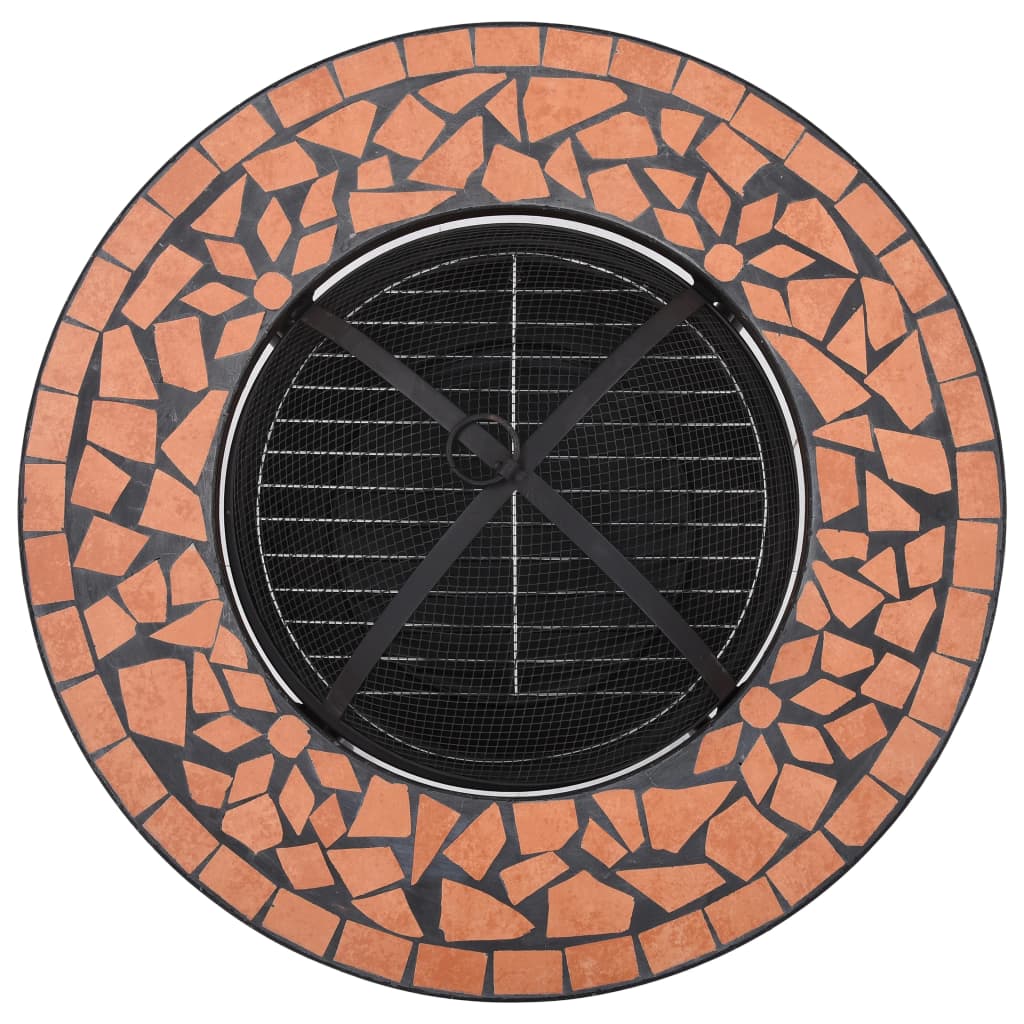8719883733739_g_en_hd_6 vidaXL Mosaic Fire Pit Table Terracotta 68 cm Ceramic - Image 8