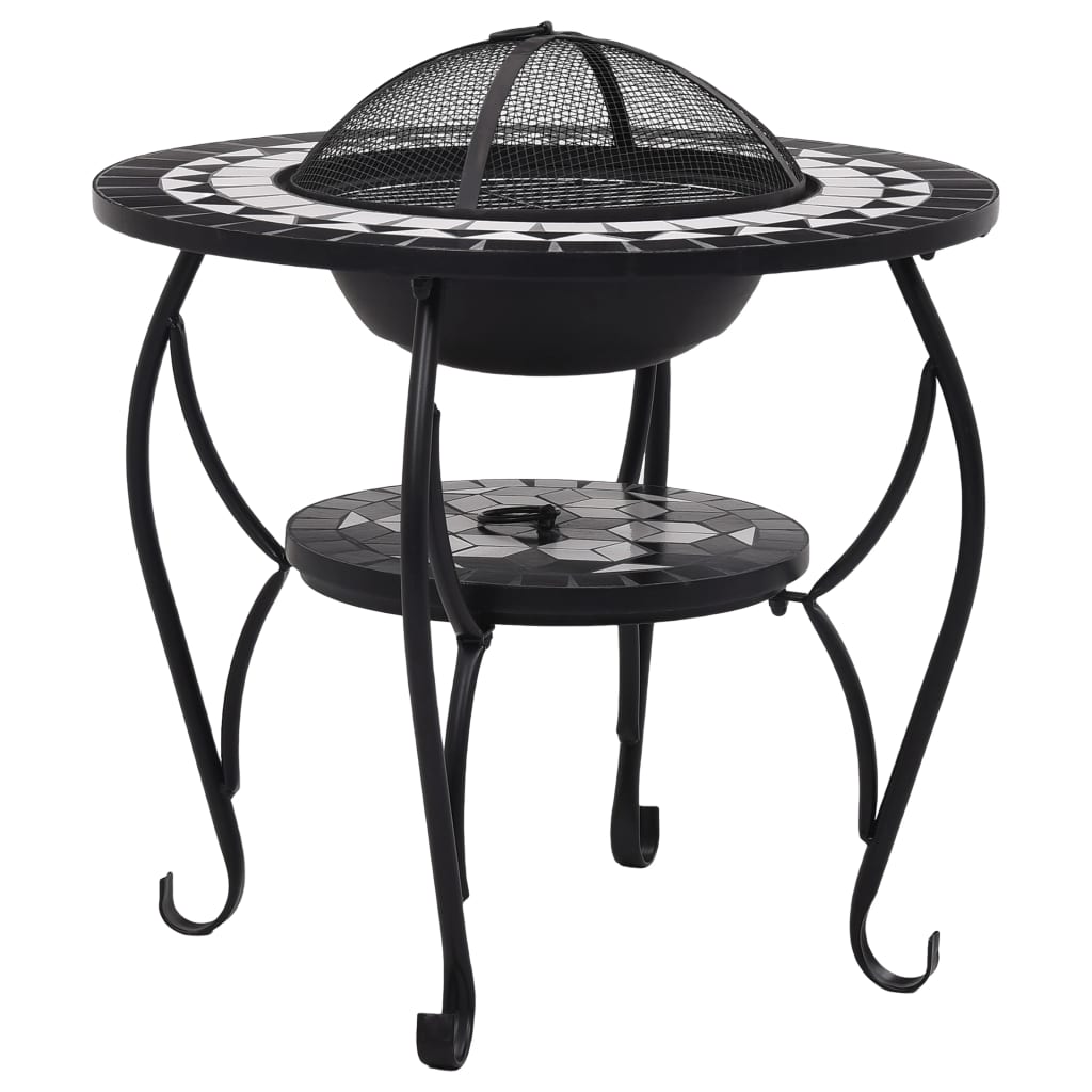 8719883733753_a_en_hd_1 vidaXL Mosaic Fire Pit Table Black and White 68 cm Ceramic - Image 2