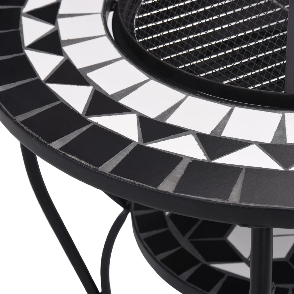 8719883733753_g_en_hd_5 vidaXL Mosaic Fire Pit Table Black and White 68 cm Ceramic - Image 7