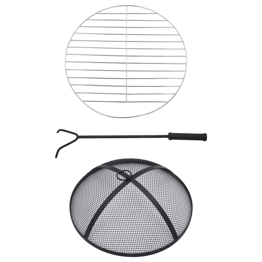8719883733753_g_en_hd_7 vidaXL Mosaic Fire Pit Table Black and White 68 cm Ceramic - Image 9