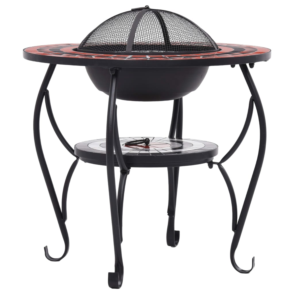 8719883733760_g_en_hd_3 vidaXL Mosaic Fire Pit Table Terracotta and White 68 cm Ceramic - Image 5