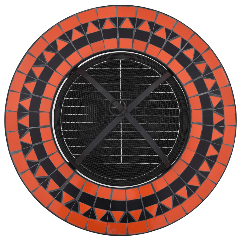 8719883733760_g_en_hd_6 vidaXL Mosaic Fire Pit Table Terracotta and White 68 cm Ceramic - Image 8