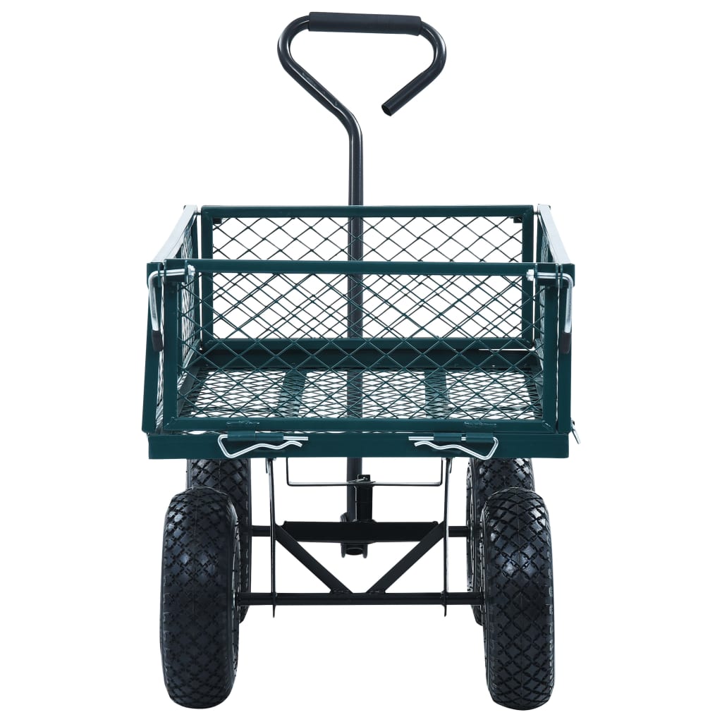 8719883733838_g_en_hd_3 vidaXL Garden Hand Trolley Green 250 kg - Image 5