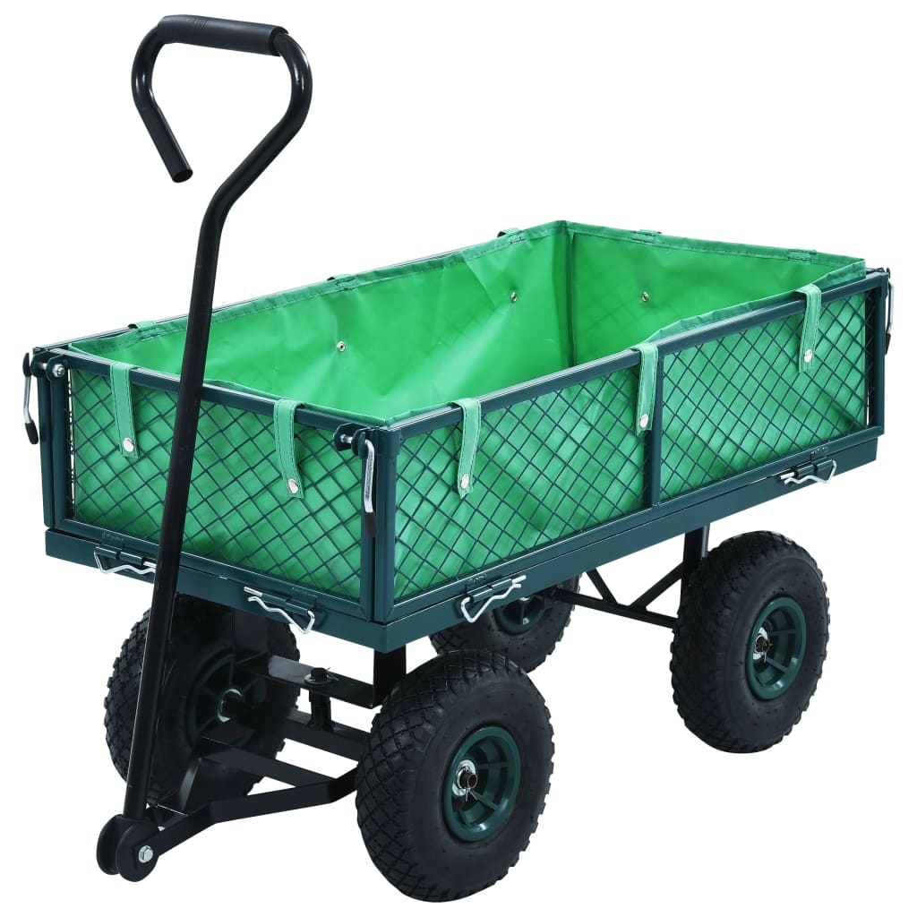 8719883733838_m_en_hd_1 vidaXL Garden Hand Trolley Green 250 kg - Image 1