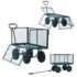 vidaXL Garden Hand Trolley Green 350 kg - Image 7