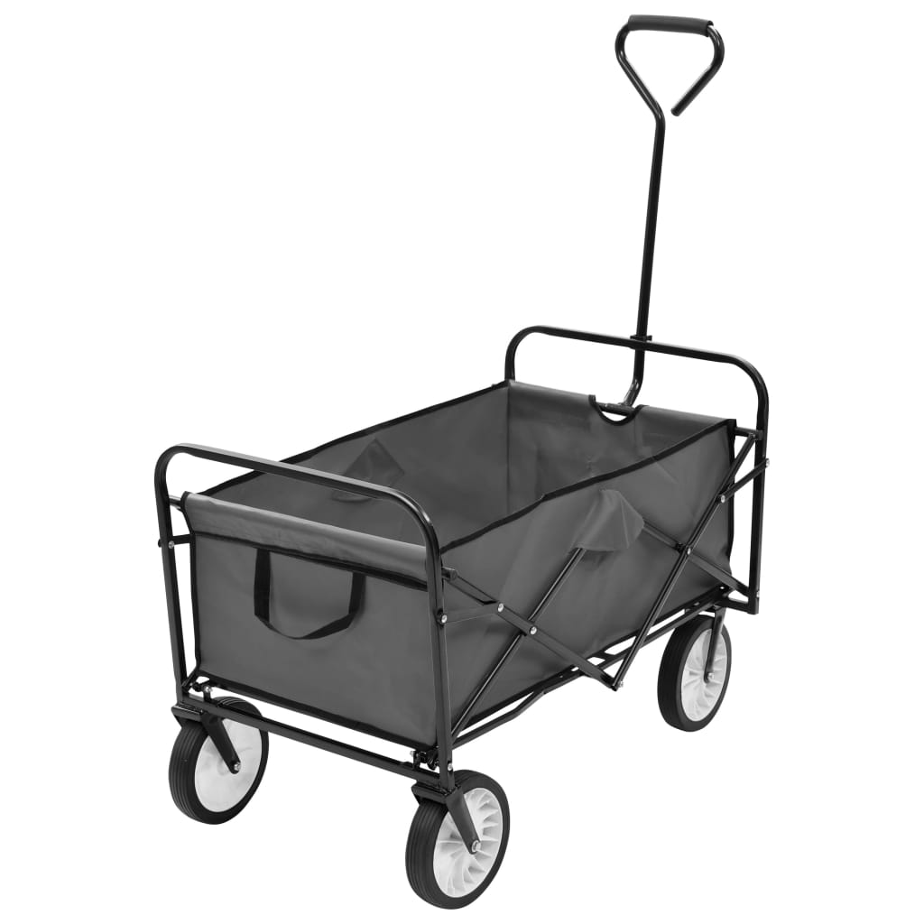 8719883733852_a_en_hd_1 vidaXL Folding Hand Trolley Steel Grey - Image 1