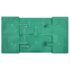 vidaXL Garden Cart Liner Green Fabric - Image 2