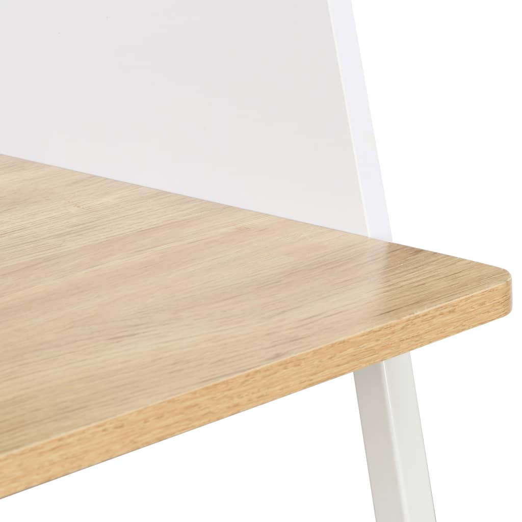 8719883734156_g_en_hd_5 vidaXL Desk White and Oak 90x60x88 cm - Image 7