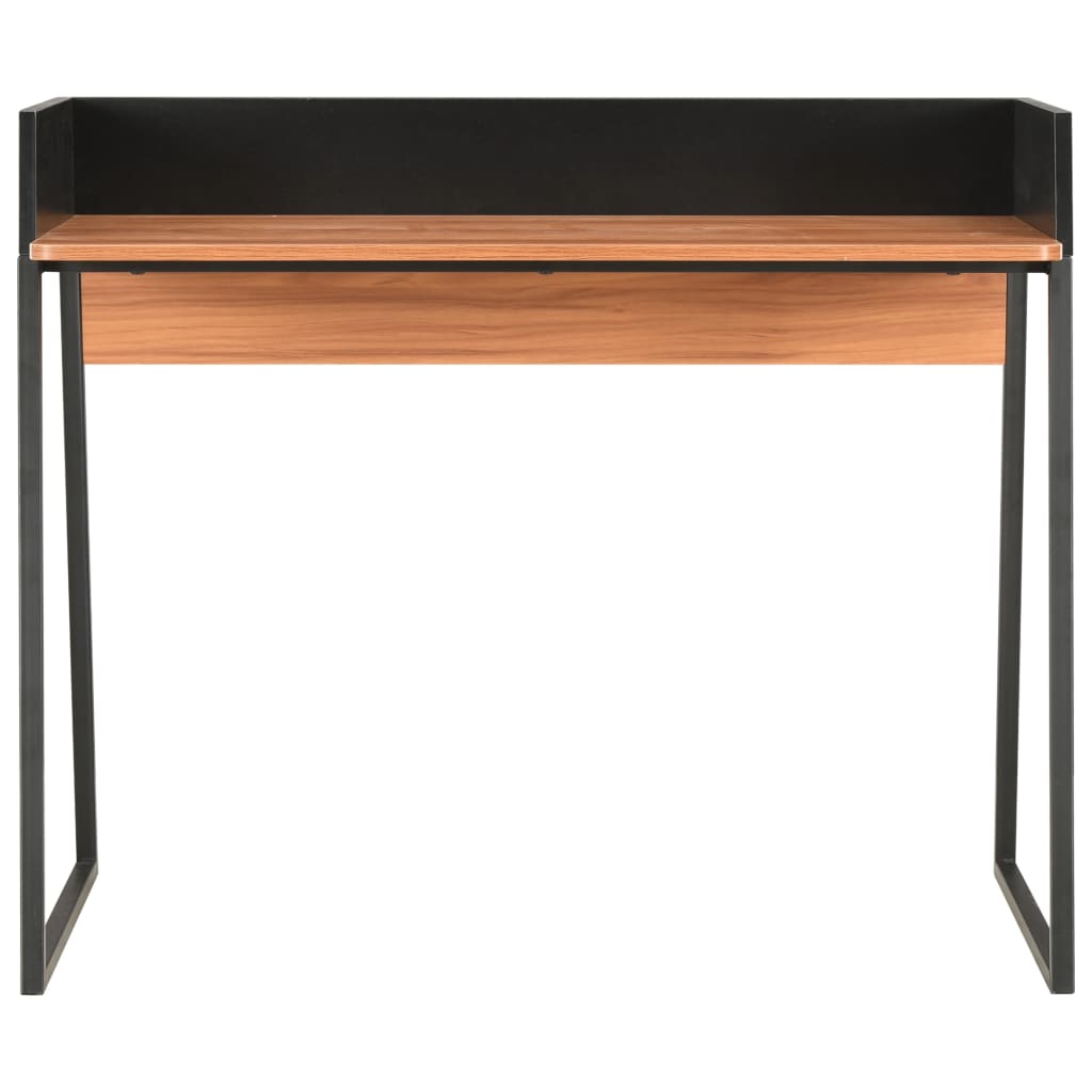 8719883734163_g_en_hd_1 vidaXL Desk Black and Brown 90x60x88 cm - Image 2