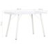 vidaXL Desk White 90x50x79 cm - Image 7