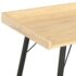 vidaXL Desk Oak 90x50x79 cm - Image 5