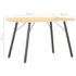 vidaXL Desk Oak 90x50x79 cm - Image 7
