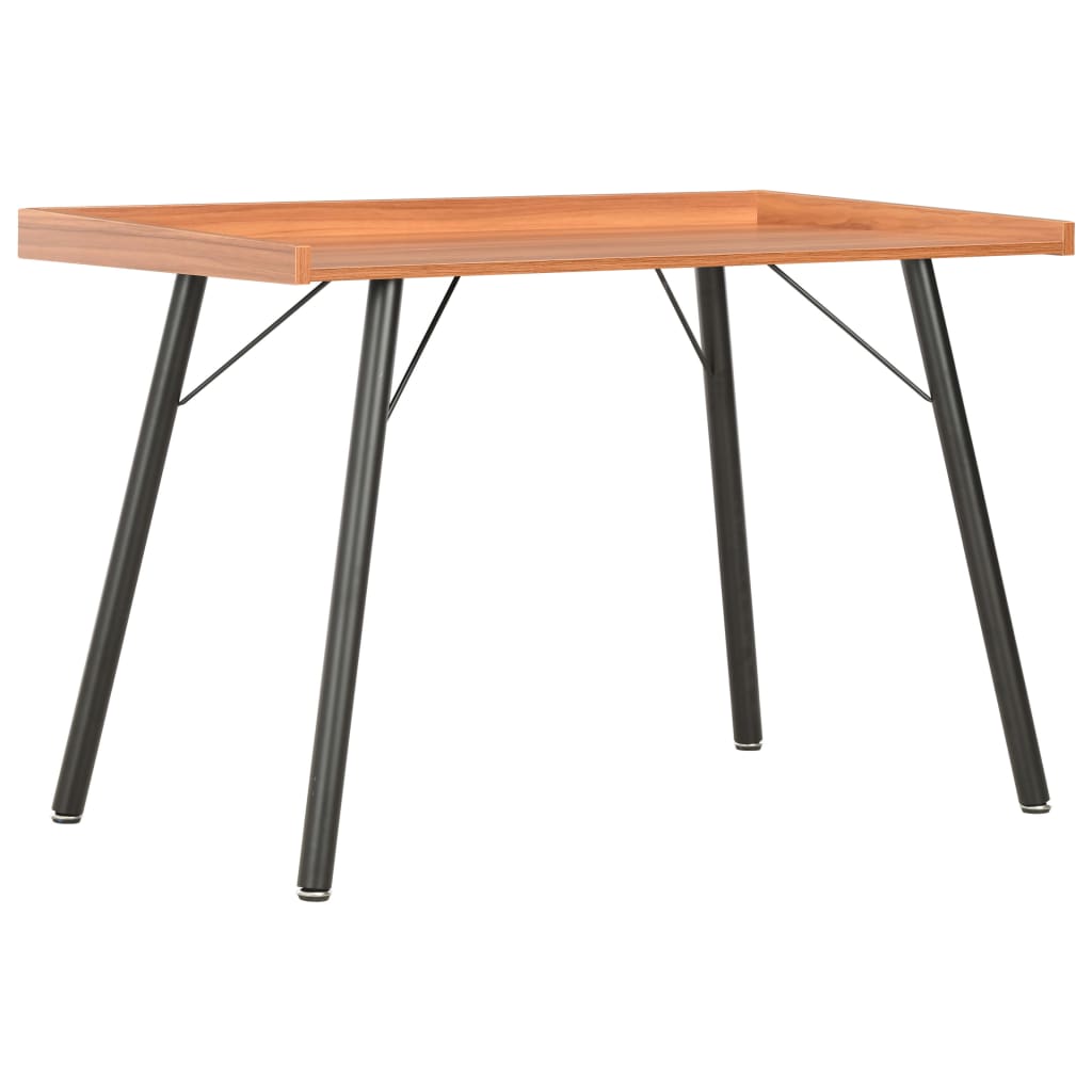 8719883734224_a_en_hd_1 vidaXL Desk Brown 90x50x79 cm - Image 1