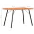 vidaXL Desk Brown 90x50x79 cm - Image 7