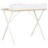 vidaXL Desk White and Natural 80x50x84 cm - Image 5