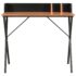 vidaXL Desk Black and Brown 80x50x84 cm - Image 2