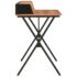 vidaXL Desk Black and Brown 80x50x84 cm - Image 4