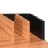 vidaXL Desk Black and Brown 80x50x84 cm - Image 6