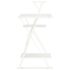 vidaXL Desk with Shelf White 116x50x93 cm - Image 4