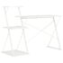 vidaXL Desk with Shelf White 116x50x93 cm - Image 5