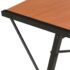 vidaXL Desk with Shelf Black and Brown 116x50x93 cm - Image 7