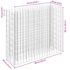 vidaXL Gabion Raised Bed Galvanised Steel 90x30x90 cm - Image 7