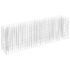 vidaXL Gabion Raised Bed Galvanised Steel 180x30x60 cm - Image 2