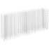 vidaXL Gabion Raised Bed Galvanised Steel 180x30x90 cm - Image 2