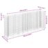 vidaXL Gabion Raised Bed Galvanised Steel 180x30x90 cm - Image 7