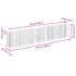 vidaXL Gabion Raised Bed Galvanised Steel 270x30x60 cm - Image 7