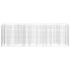 vidaXL Gabion Raised Bed Galvanised Steel 270x30x90 cm - Image 4