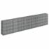 vidaXL Gabion Raised Bed Galvanised Steel 360x30x90 cm - Image 3