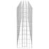 vidaXL Gabion Raised Bed Galvanised Steel 360x30x90 cm - Image 5