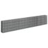 vidaXL Gabion Raised Bed Galvanised Steel 450x30x90 cm - Image 3