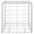 vidaXL Cube Gabion Raised Bed Steel Wire 40x40x40 cm - Image 4