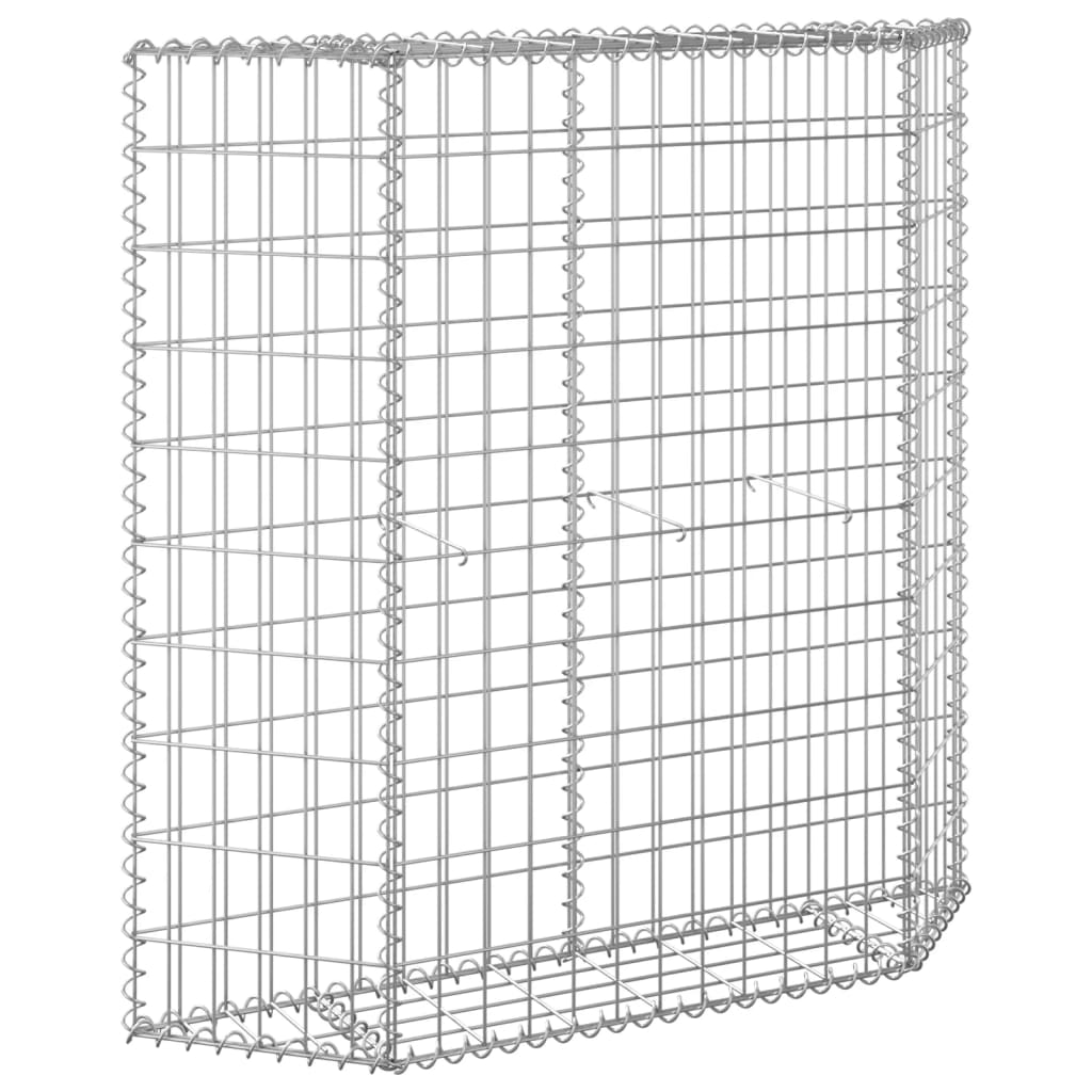 8719883734811_g_en_hd_3 vidaXL Trapezium Gabion Raised Bed Galvanised Steel 100x20x100 cm - Image 5