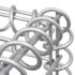 vidaXL Trapezium Gabion Raised Bed Galvanised Steel 100x20x100 cm - Image 6