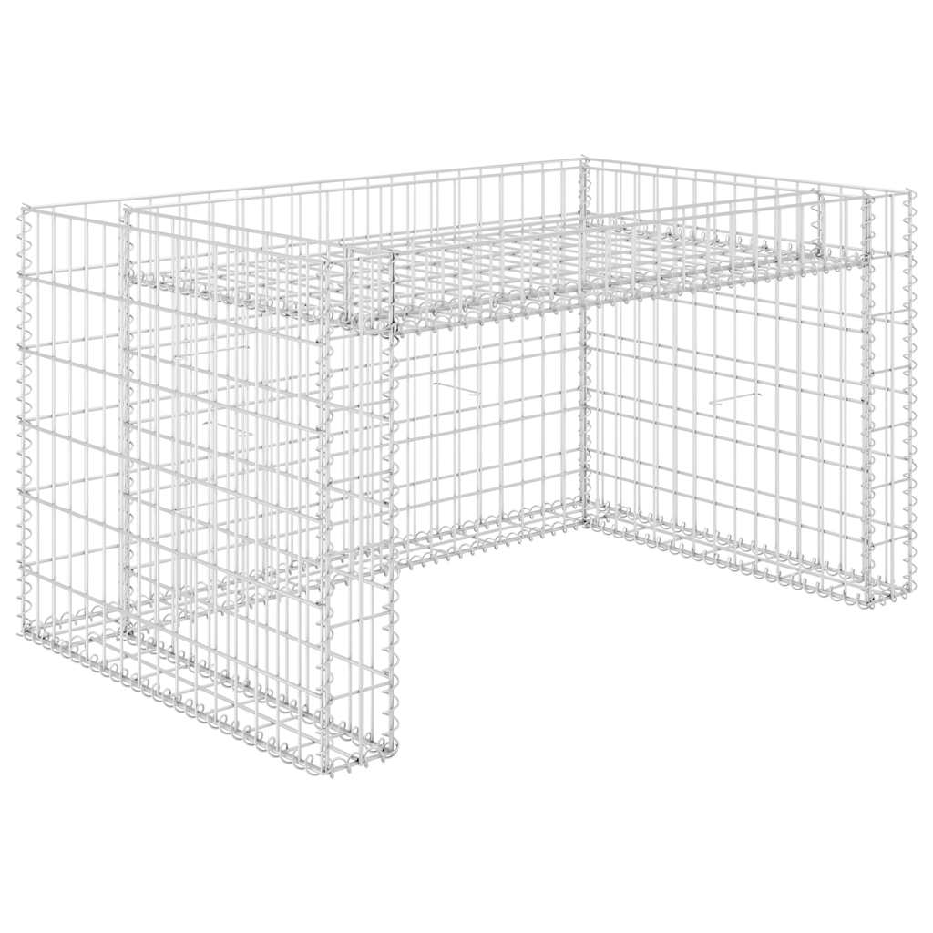 8719883734835_a_en_hd_1 vidaXL Lawn Mower Garage with Raised Bed 110x80x60 cm Steel Wire - Image 2