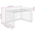 vidaXL Lawn Mower Garage with Raised Bed 110x80x60 cm Steel Wire - Image 6