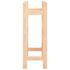 vidaXL Wine Rack for 20 Bottles Solid Wood Pine - Image 3