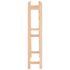 vidaXL Wine Rack for 56 Bottles Solid Wood Pine - Image 3