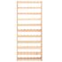 vidaXL Wine Rack for 77 Bottles Solid Wood Pine - Image 3