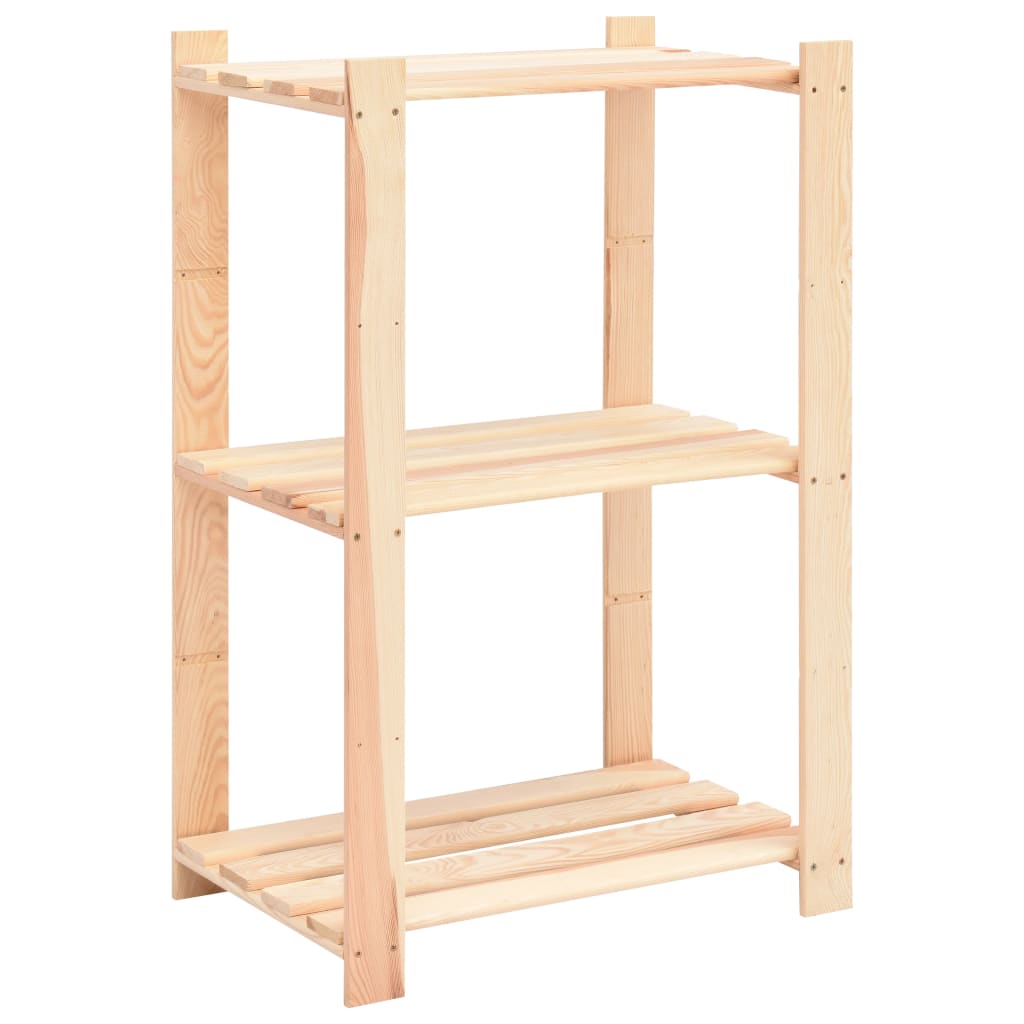 8719883735474_a_en_hd_1 vidaXL 3-Tier Storage Rack 60x38x90 cm Solid Wood Pine 150 kg - Image 1