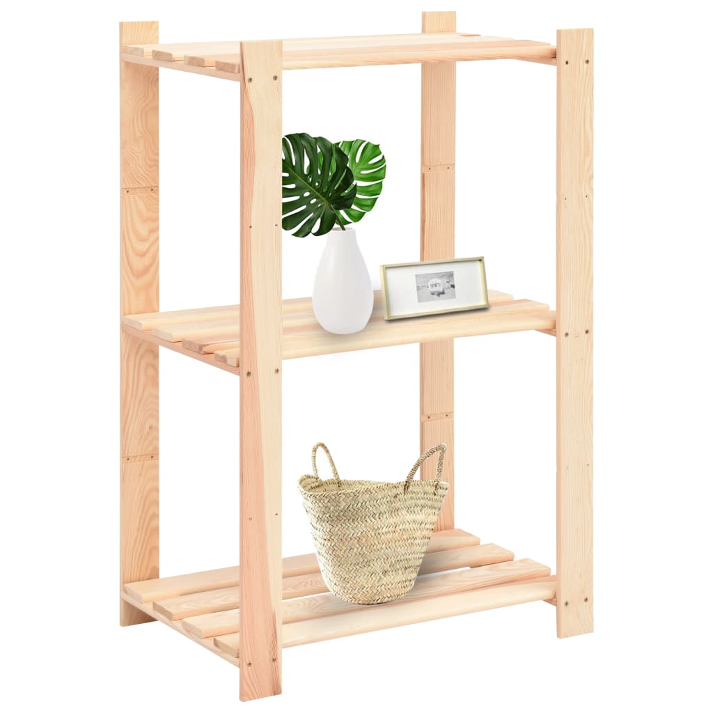 8719883735474_g_en_hd_1 vidaXL 3-Tier Storage Rack 60x38x90 cm Solid Wood Pine 150 kg - Image 2